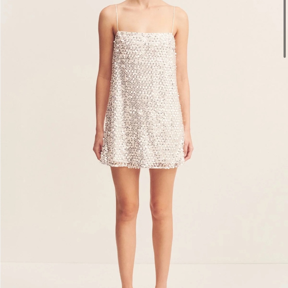Shona Joy Asteri Mini Sequin Dress